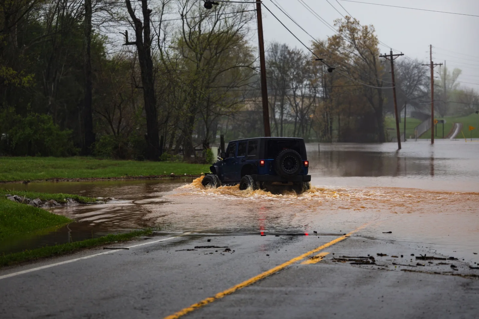 Flooded Roadway